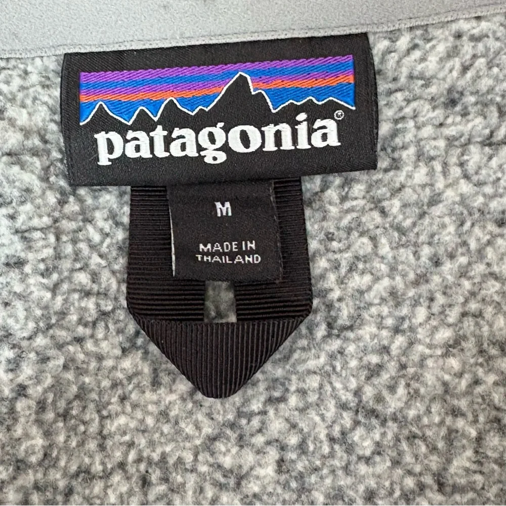 Patagonia Men’s Size Medium Better Sweater 1/4 Pullover 100% Polyester